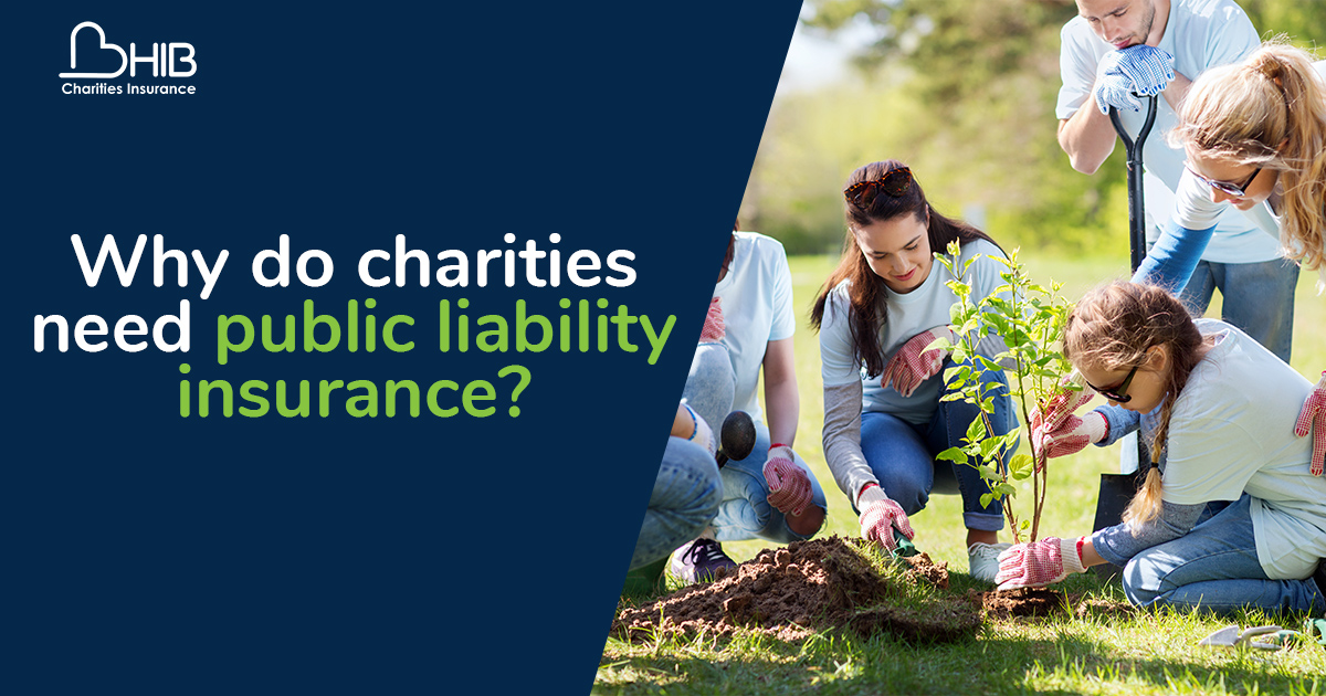 Why do charities need public liability insurance