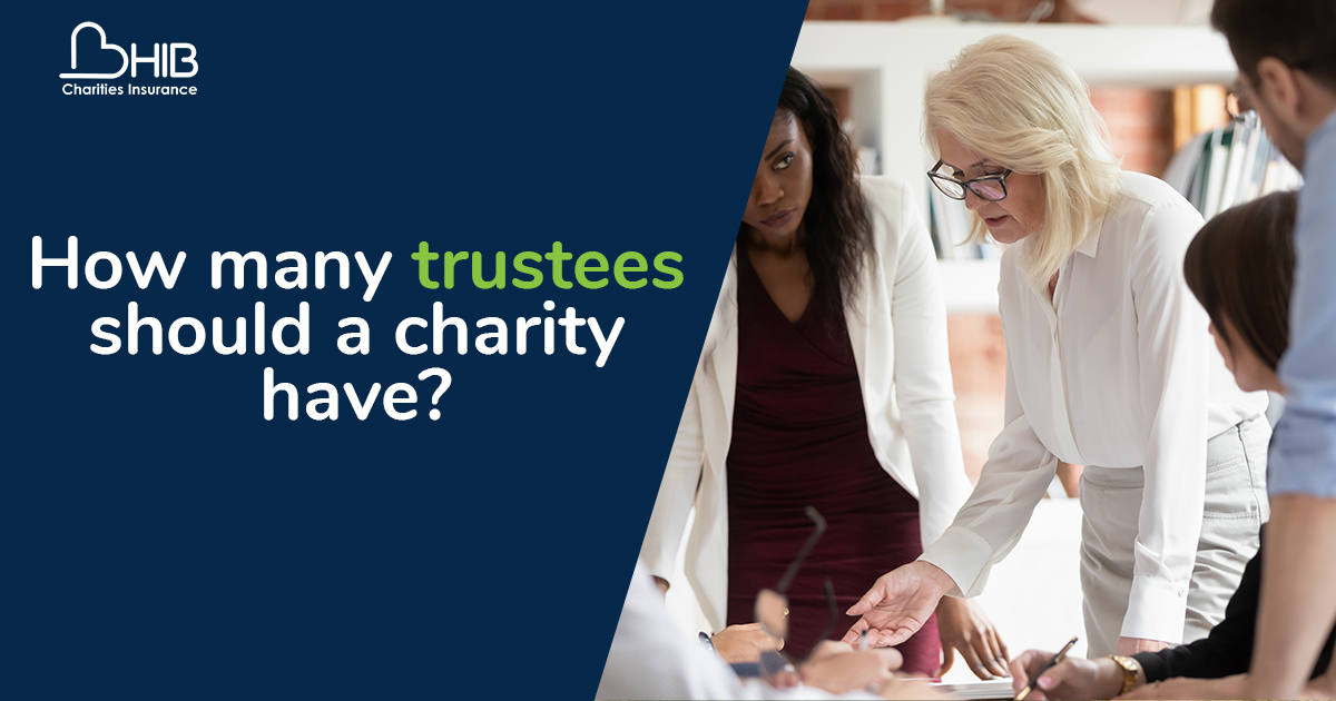 How many trustees should a charity have